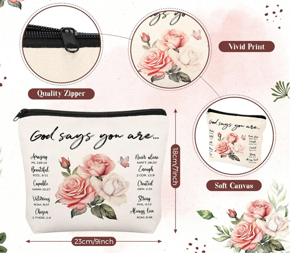 Bible Quotes Tote Bag and Floral Mugs πΈ π