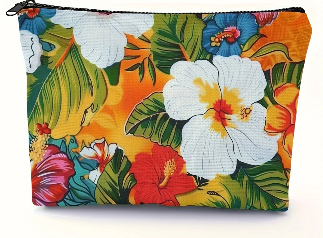 Floral Makeup Bag π