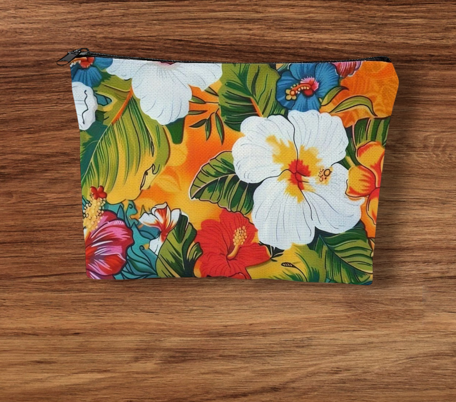 Floral Makeup Bag π