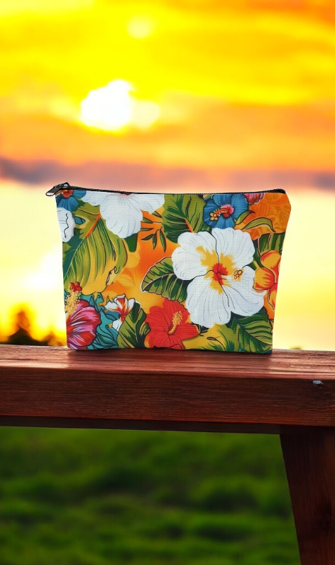 Floral Makeup Bag π