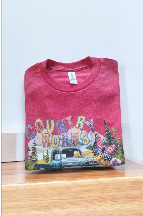 "Country Road's" short-sleeved T-shirt