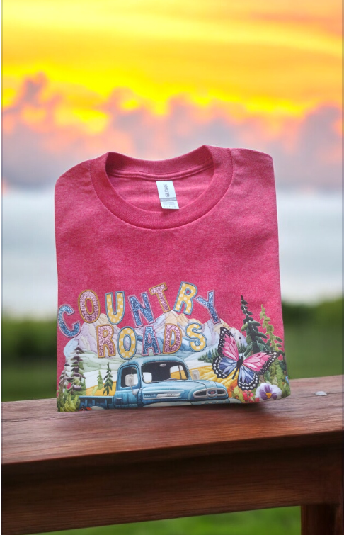 "Country Road's" short-sleeved T-shirt