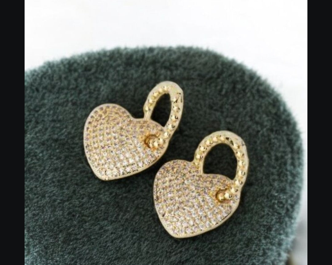 Aretes Clear Heart