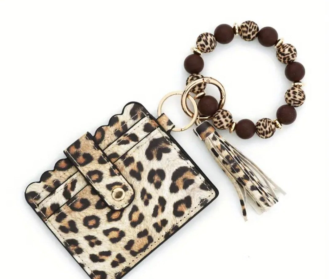 Llavero en Forma de Pulsera  y Porta Tarjeta