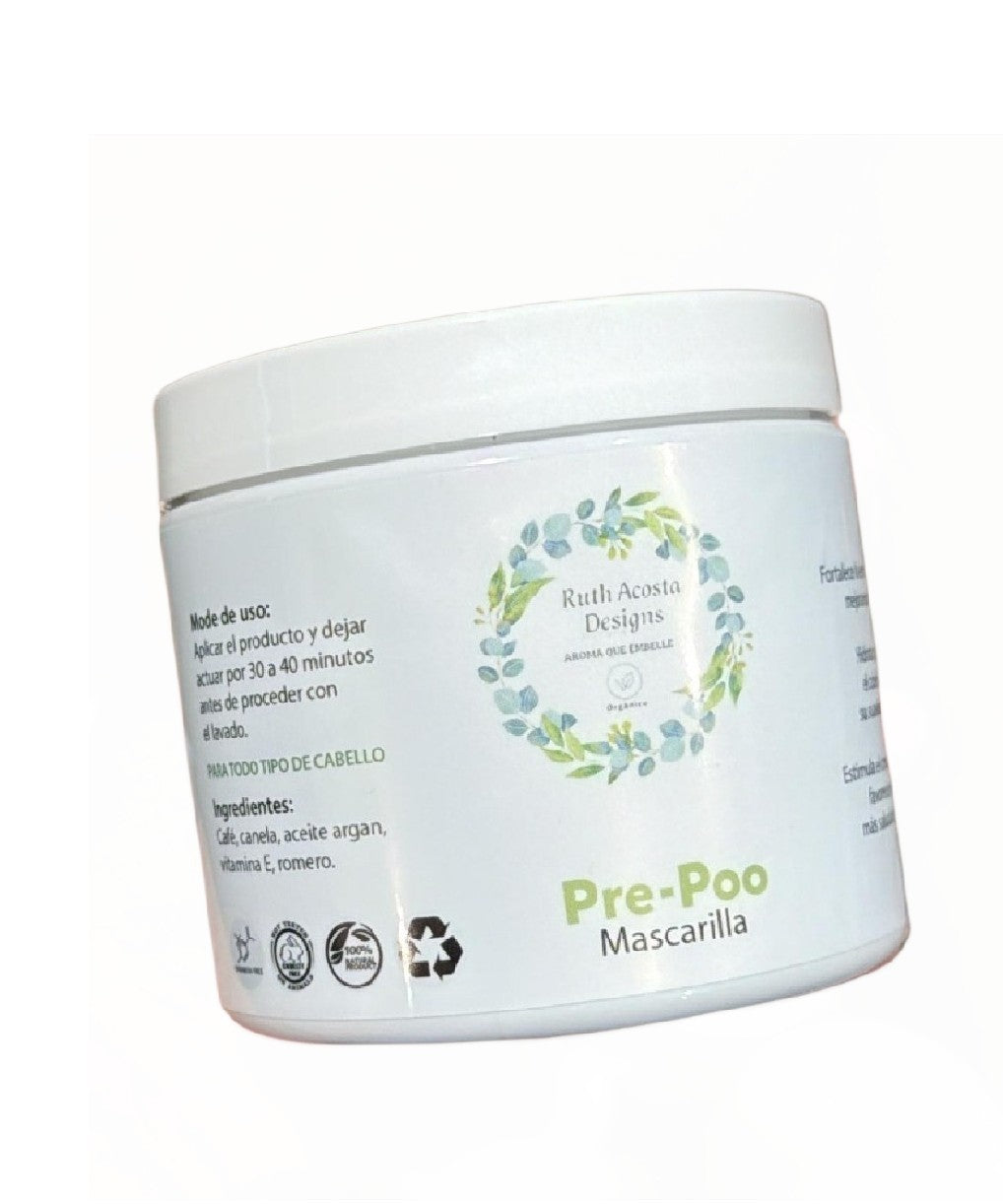 Pre-poo Mascarilla para el cabello