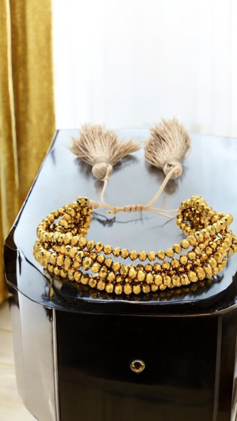 Brazalete Ajustable Dorado