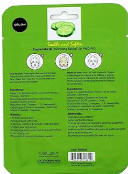 Celavi Cucumber Mascarillas