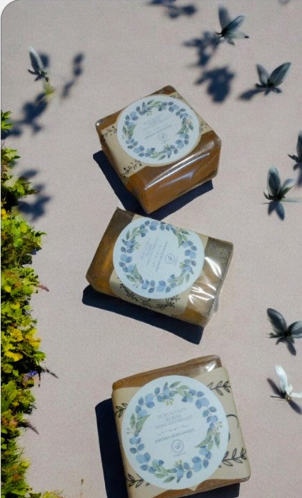 Set de 3 Jabón Orgánico miel y manzanilla