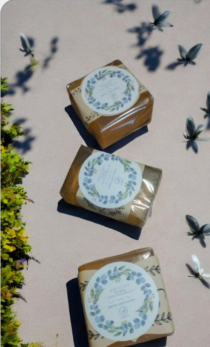 Set de 3 Jabón Orgánico miel y manzanilla