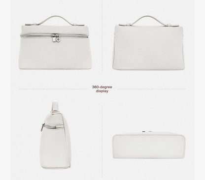 Bolso cruzado Rejolly color crema blanco