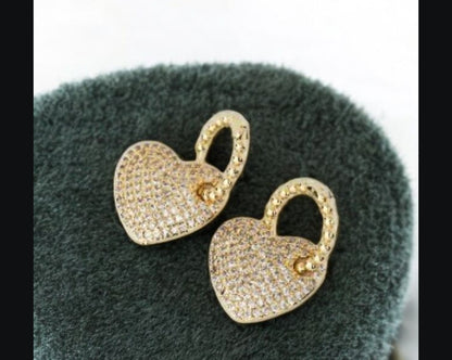 Aretes Clear Heart