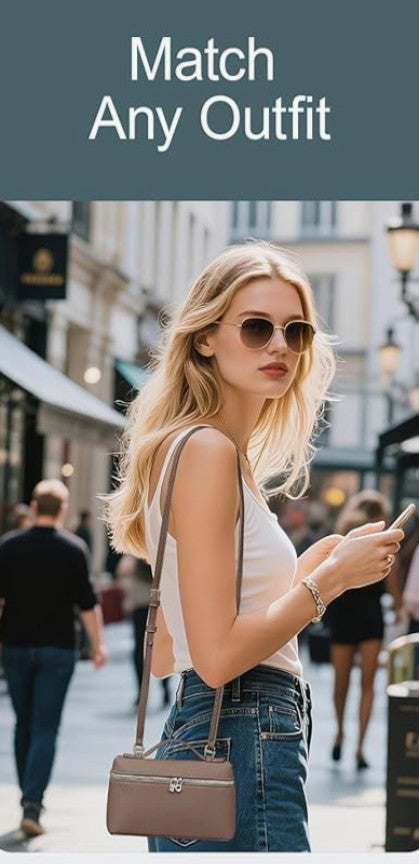 Bolso pequeño Rejolly color Cafe