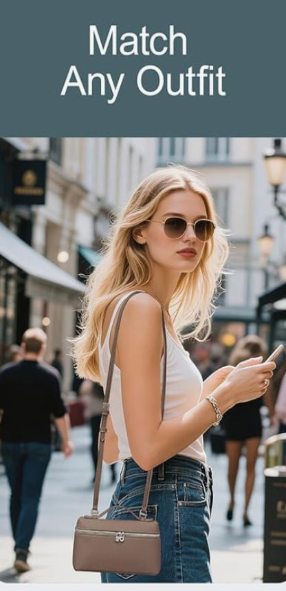 Bolso pequeño Rejolly color Cafe