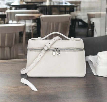 Bolso cruzado Rejolly color crema blanco