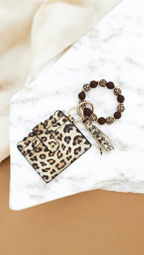 Llavero en Forma de Pulsera  y Porta Tarjeta