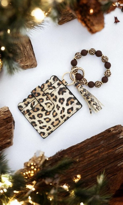 Llavero en Forma de Pulsera  y Porta Tarjeta