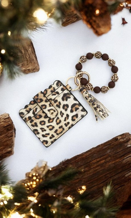 Llavero en Forma de Pulsera  y Porta Tarjeta