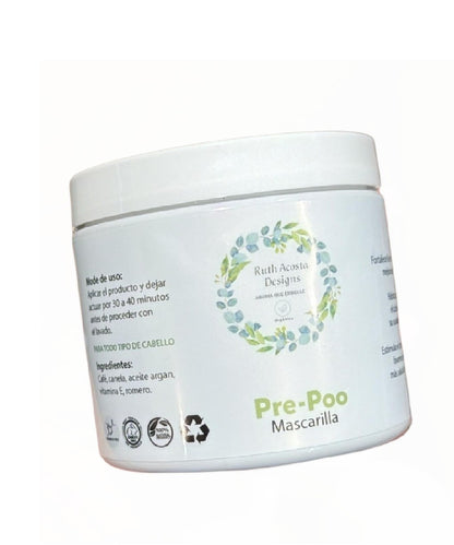 Pre-poo Mascarilla para el cabello