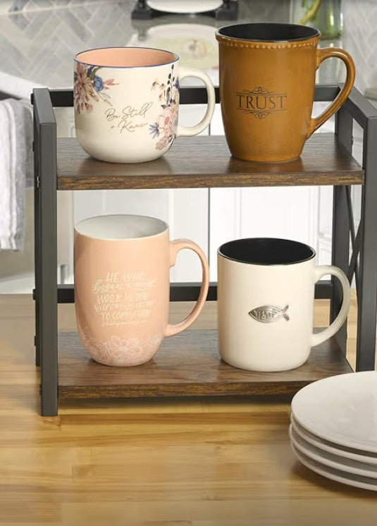 Taza para cafe "Be Still & Know "