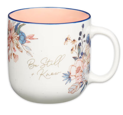 Taza para cafe "Be Still & Know "