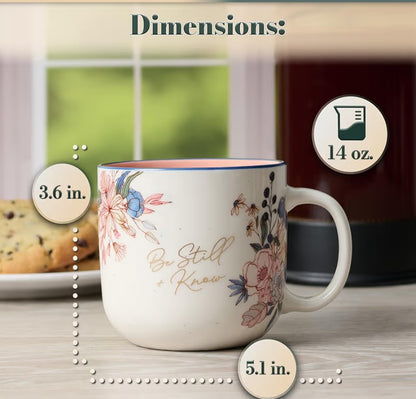 Taza para cafe "Be Still & Know "