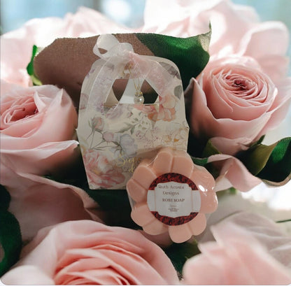 Set de Jabón orgánicos Pétalos de Rosa