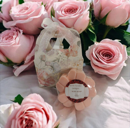Set de Jabón orgánicos Pétalos de Rosa