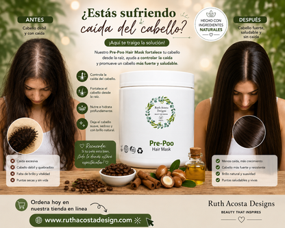Pre-poo Mascarilla para el cabello