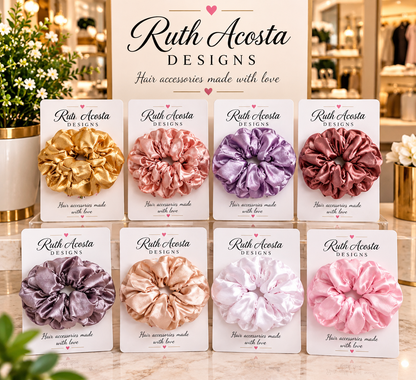 Scrunchies para el cabello
