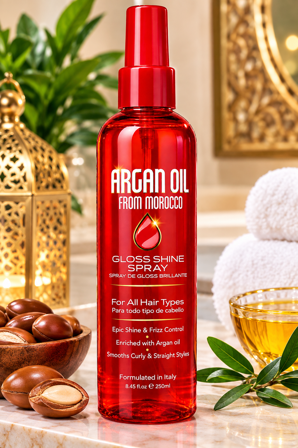 Argan Oil from Morocco Gloss Shine Spray